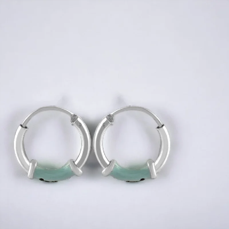 Stud Earrings for Women-Silver Hoop Earrings For Women & Girls