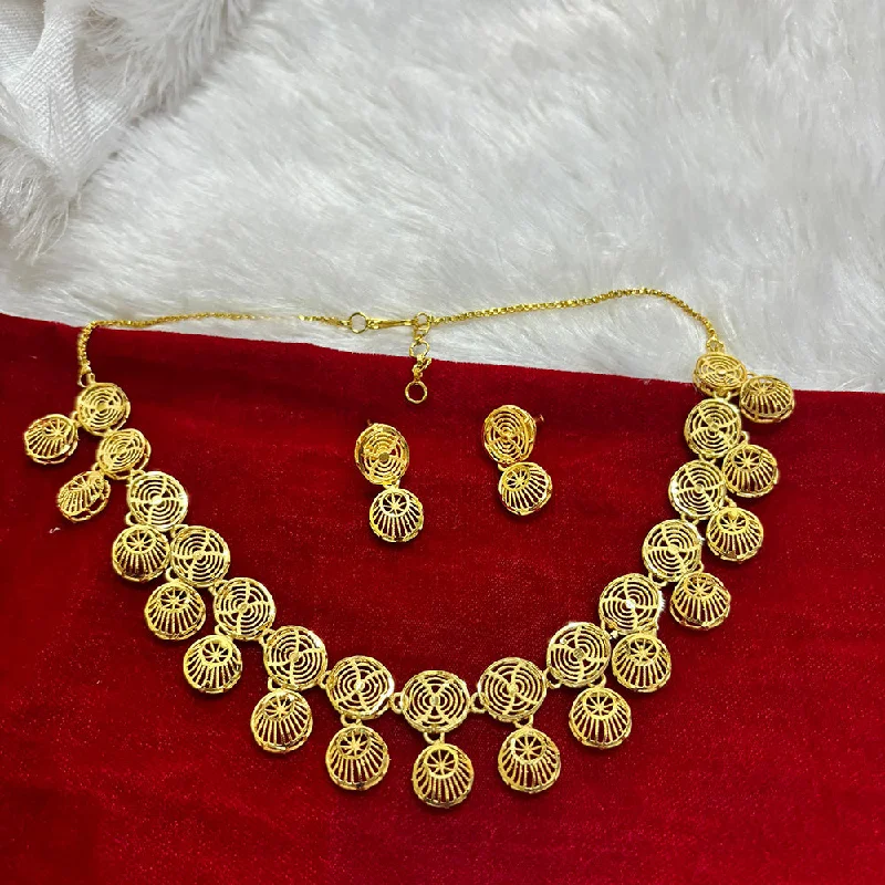 Luxury Diamond Necklaces-Pari Art Jewellery Forming Necklace Set