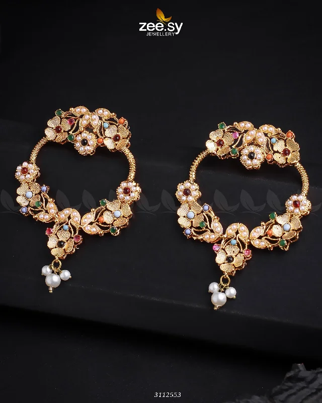 Trendy Dangle Earrings-Arisha Earrings