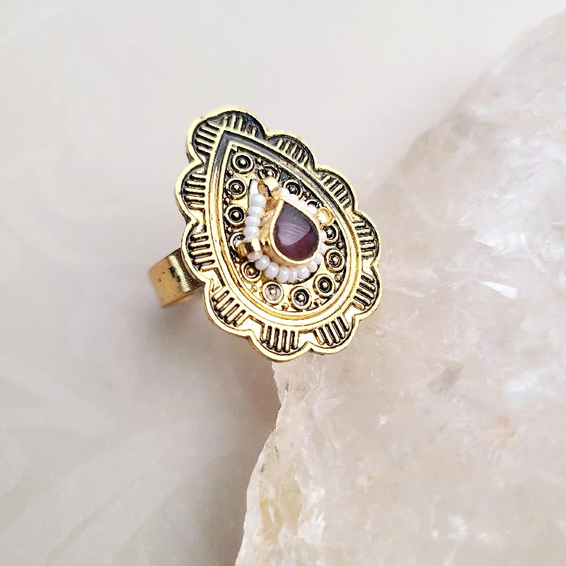 Unique Promise Rings-Reeta Ring