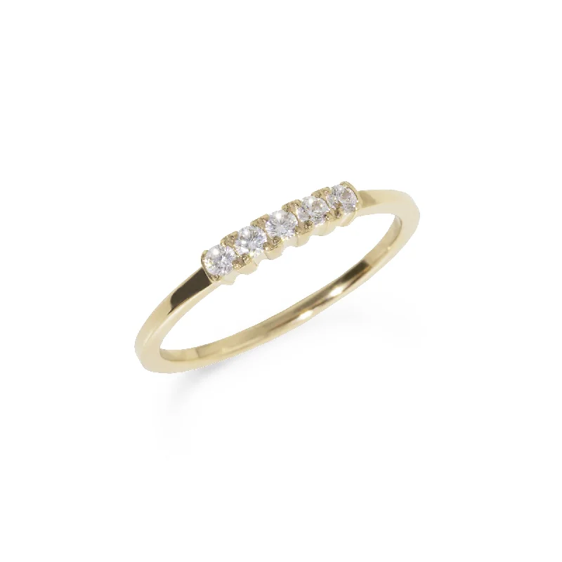 Vintage Wedding Rings-Rising star ring