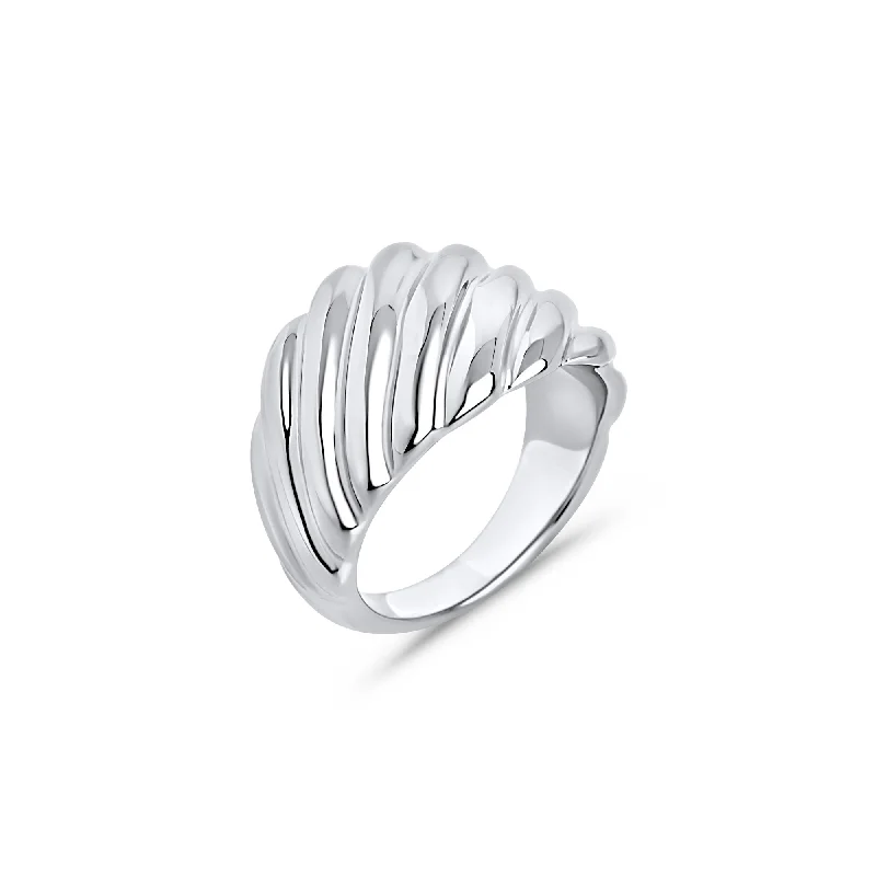 Modern Wedding Bands for Men-Maddie Ring