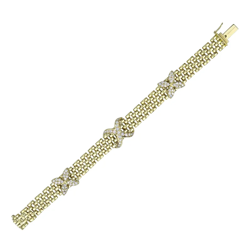 Large Statement Bracelets-Bracelet - Diamond