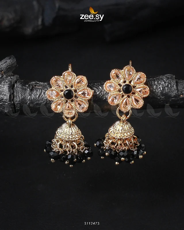 Classy Diamond Earrings-Atiqa Earrings