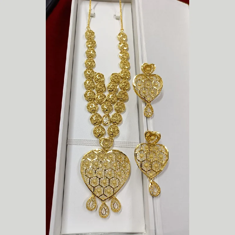 Luxury Necklaces with Diamonds-Pari Art Jewellery Forming Necklace Set