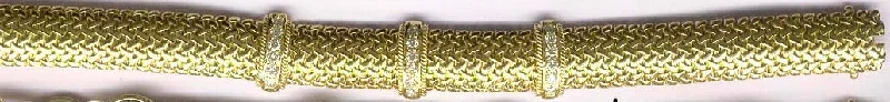 Designer Gold Bracelets-Repair - Bracelet - Diamond (557B)