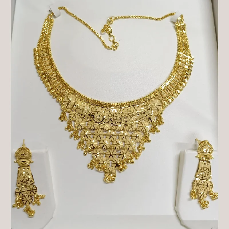 Affordable Necklaces for Women-Pari Art Jewellery Forming Necklace Set