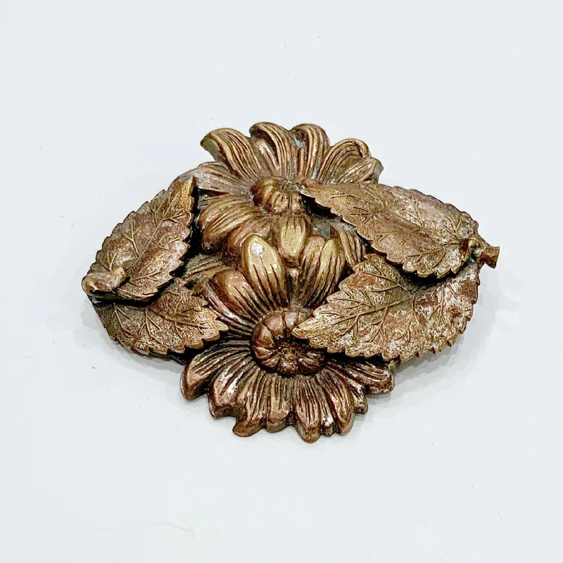 Elegant Crystal Brooch for Women-Elegant Crystal Brooch for Women-Floral Brooch