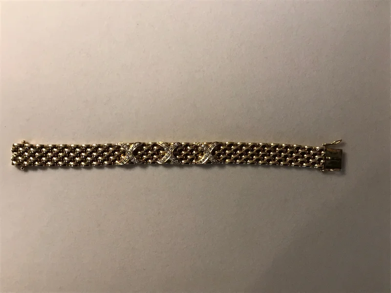 Luxury Diamond Tennis Bracelets-Repair - Bracelet - Diamond in 18K Gold